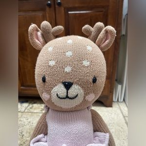 Cuddles + kind Violet the Fawn doll 20”